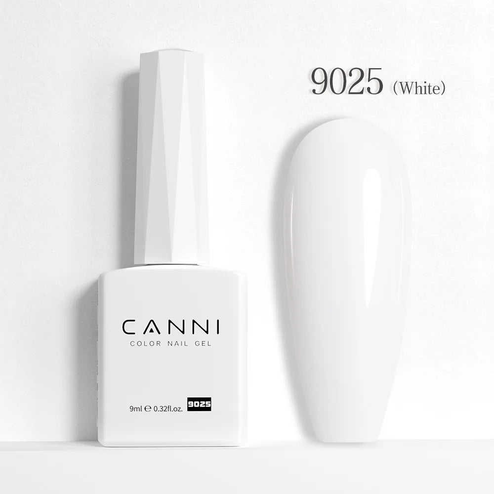 CANNI Hema Free Nail Glue Christmas Decoration Sticker Glue Semi Permanent Soak Off LED UV Nail Gel Polish Red Color Collection