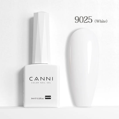 CANNI Hema Free Nail Glue Christmas Decoration Sticker Glue Semi Permanent Soak Off LED UV Nail Gel Polish Red Color Collection