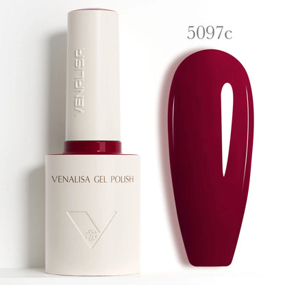 V6 VENALISA 10ml HEMA Free TPO Free Ultra Deep Red Cat Eye Magnet Nail Gel Semi-Permanent Soak Off UV LED Gel Varnish Nails