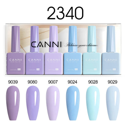 CANNI HEMA TPO FREE 9ml BIAB Colorful Rubber Base Gel UV Construction Quick Builder Nail Gel Polish Kit Self Leveling French Nails