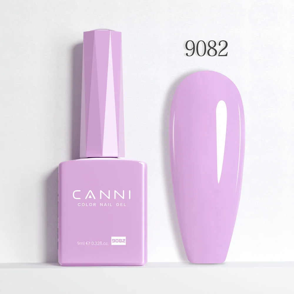 CANNI Hema Free Nail Glue Christmas Decoration Sticker Glue Semi Permanent Soak Off LED UV Nail Gel Polish Red Color Collection