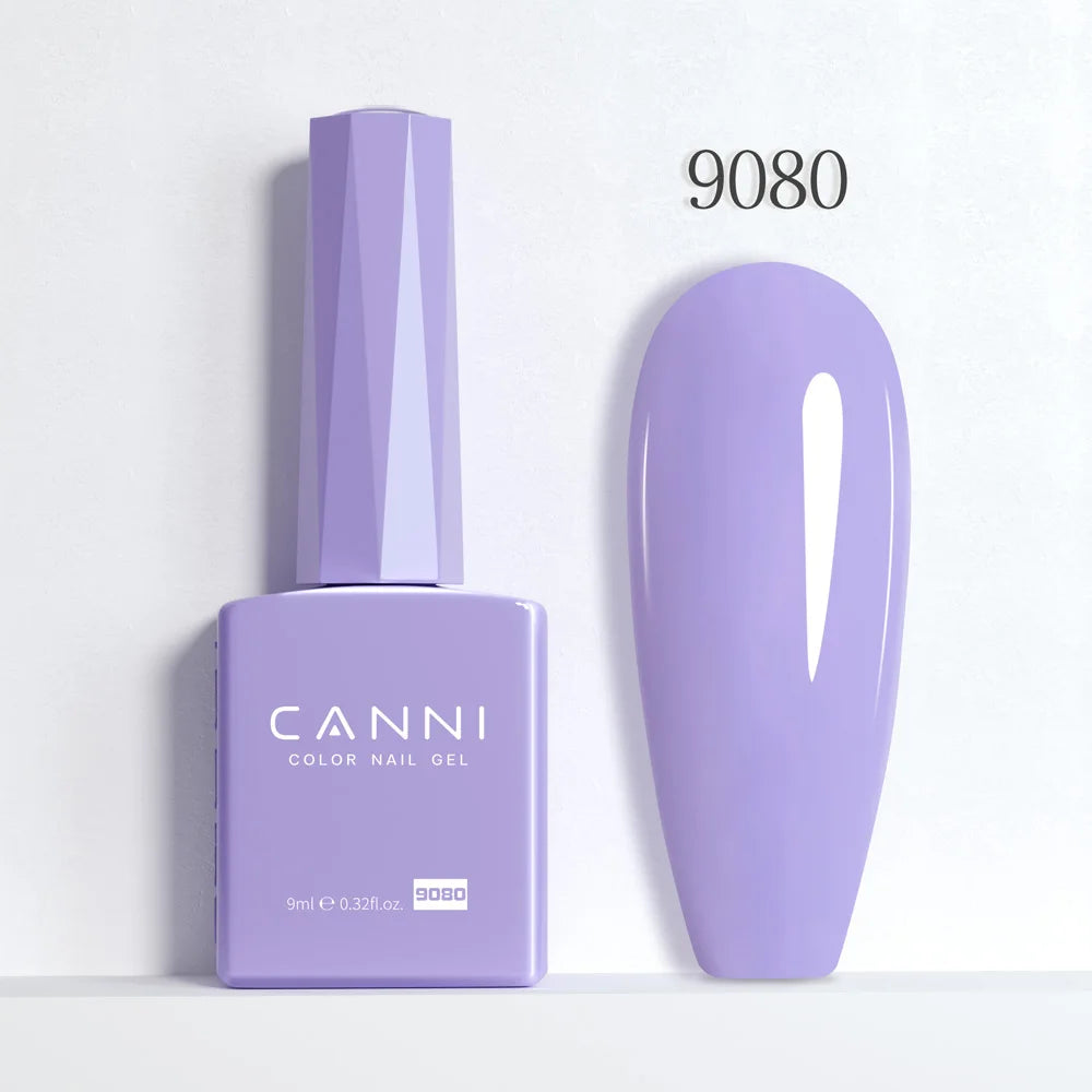 CANNI Hema Free Nail Glue Christmas Decoration Sticker Glue Semi Permanent Soak Off LED UV Nail Gel Polish Red Color Collection