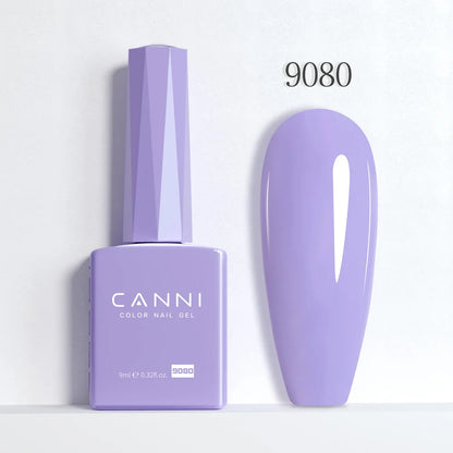CANNI Hema Free Nail Glue Christmas Decoration Sticker Glue Semi Permanent Soak Off LED UV Nail Gel Polish Red Color Collection