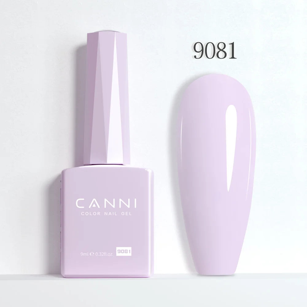 CANNI Hema Free Nail Glue Christmas Decoration Sticker Glue Semi Permanent Soak Off LED UV Nail Gel Polish Red Color Collection