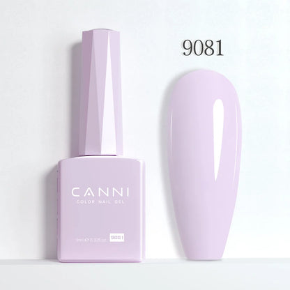 CANNI Hema Free Nail Glue Christmas Decoration Sticker Glue Semi Permanent Soak Off LED UV Nail Gel Polish Red Color Collection