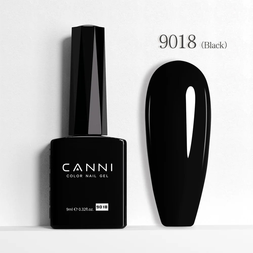 CANNI Hema Free Nail Glue Christmas Decoration Sticker Glue Semi Permanent Soak Off LED UV Nail Gel Polish Red Color Collection