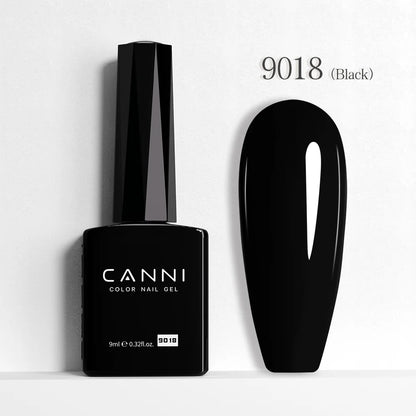 CANNI Hema Free Nail Glue Christmas Decoration Sticker Glue Semi Permanent Soak Off LED UV Nail Gel Polish Red Color Collection