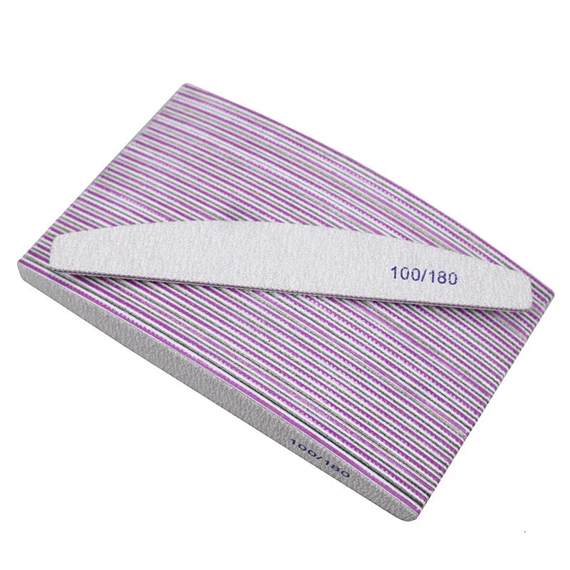 25 Pcs limes pro All for Manicure Tools Nails Things To Nail Polish Equipment Professional Nail File DIY Nails Accessories and Tools