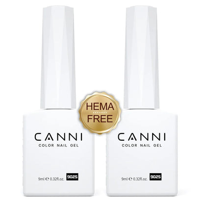 6pcs/kit CANNI HEMA TPO FREE Nail Gel Polish Set Gorgeous Color Semi Permanent Soak off UV LED Gel Nail Varnish Christmas Gift