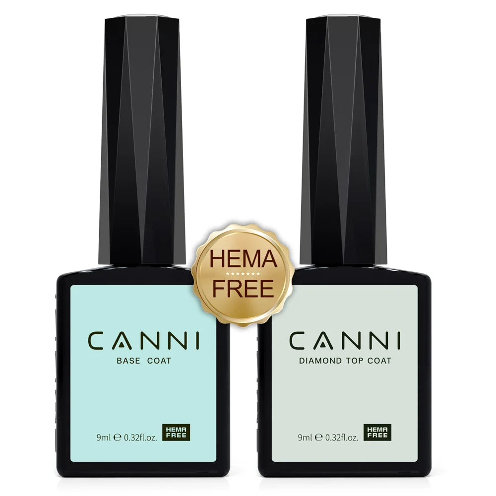 6pcs/kit CANNI HEMA TPO FREE Nail Gel Polish Set Gorgeous Color Semi Permanent Soak off UV LED Gel Nail Varnish Christmas Gift
