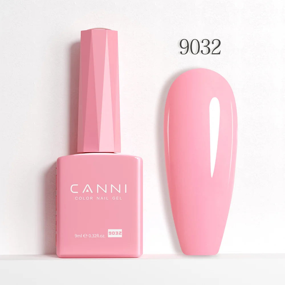 CANNI Hema Free Nail Glue Christmas Decoration Sticker Glue Semi Permanent Soak Off LED UV Nail Gel Polish Red Color Collection