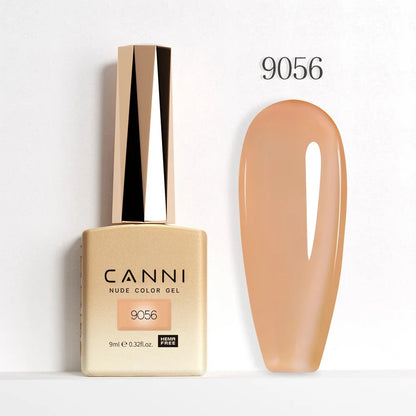 CANNI Hema Free Nail Glue Christmas Decoration Sticker Glue Semi Permanent Soak Off LED UV Nail Gel Polish Red Color Collection