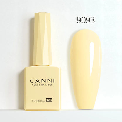 CANNI Hema Free Nail Glue Christmas Decoration Sticker Glue Semi Permanent Soak Off LED UV Nail Gel Polish Red Color Collection