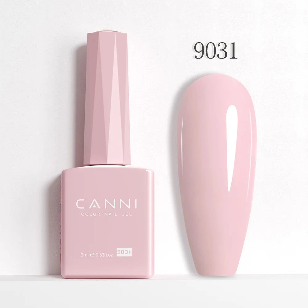 CANNI Hema Free Nail Glue Christmas Decoration Sticker Glue Semi Permanent Soak Off LED UV Nail Gel Polish Red Color Collection