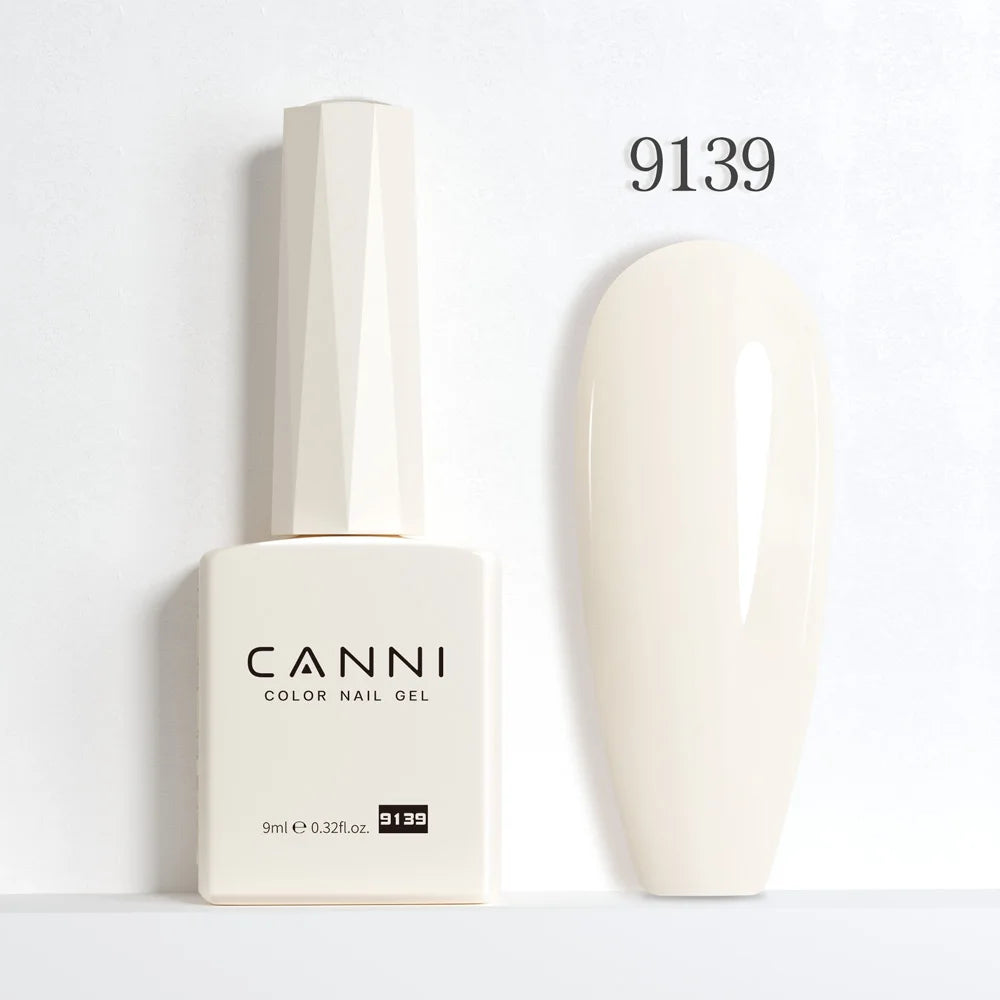 CANNI Hema Free Nail Glue Christmas Decoration Sticker Glue Semi Permanent Soak Off LED UV Nail Gel Polish Red Color Collection