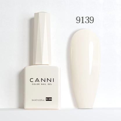 CANNI Hema Free Nail Glue Christmas Decoration Sticker Glue Semi Permanent Soak Off LED UV Nail Gel Polish Red Color Collection