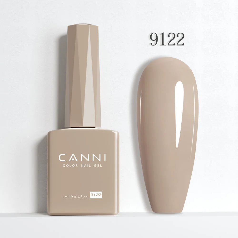 CANNI Hema Free Nail Glue Christmas Decoration Sticker Glue Semi Permanent Soak Off LED UV Nail Gel Polish Red Color Collection