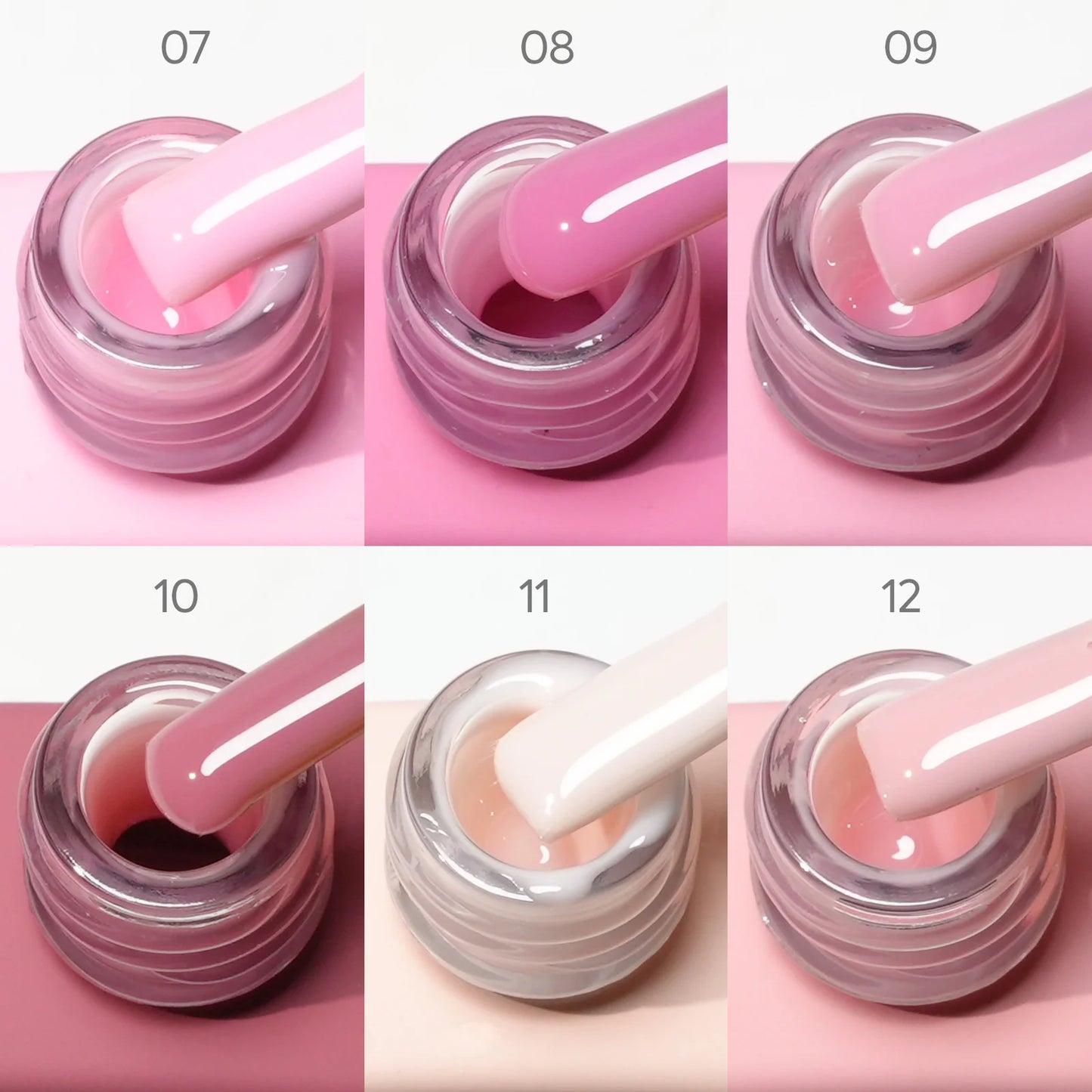 CANNI HEMA TPO FREE 9ml BIAB Colorful Rubber Base Gel UV Construction Quick Builder Nail Gel Polish Kit Self Leveling French Nails