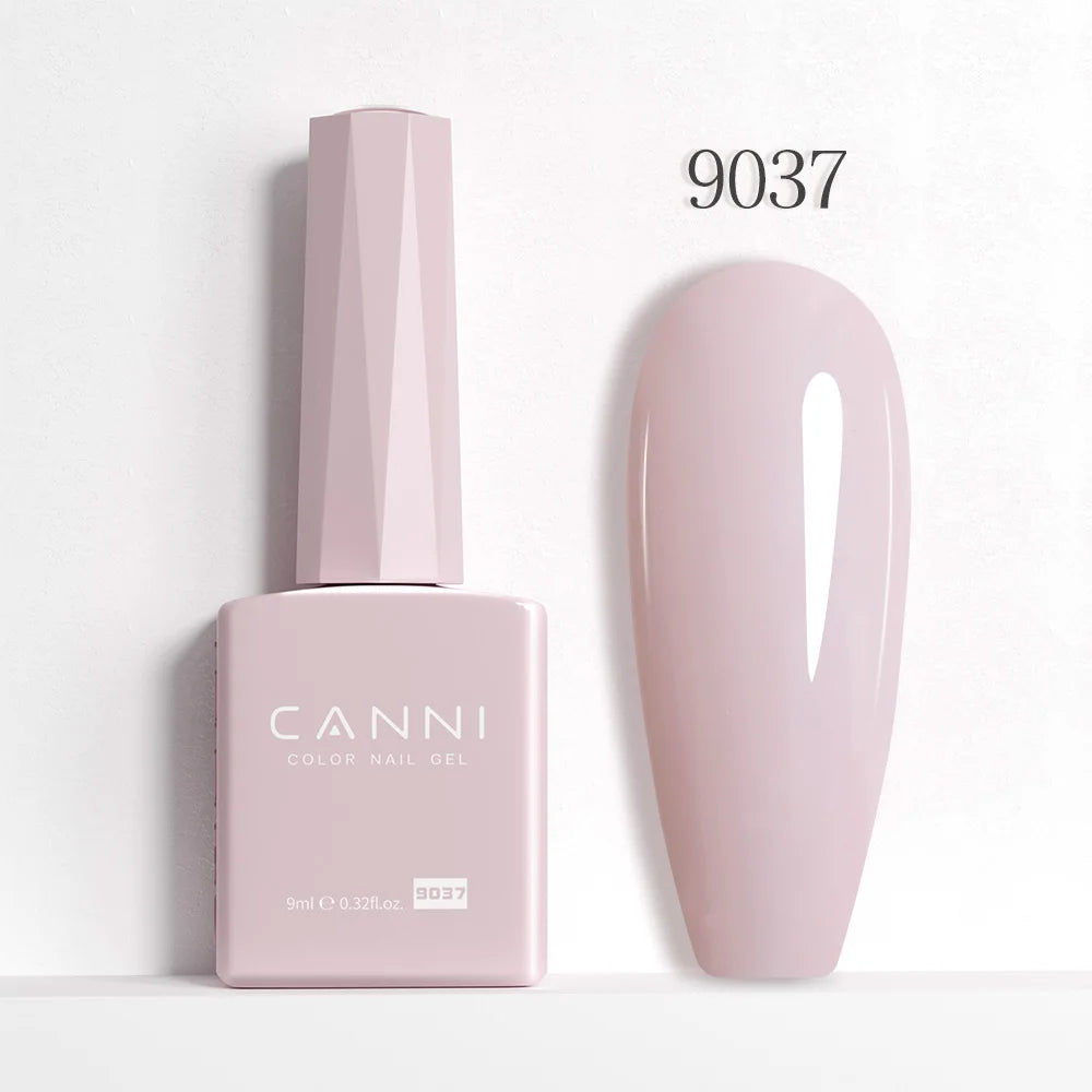 CANNI Hema Free Nail Glue Christmas Decoration Sticker Glue Semi Permanent Soak Off LED UV Nail Gel Polish Red Color Collection