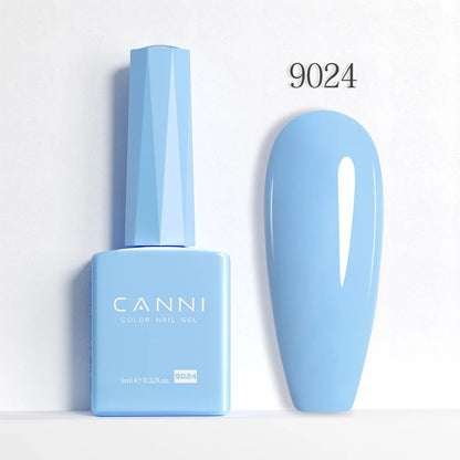 CANNI Hema Free Nail Glue Christmas Decoration Sticker Glue Semi Permanent Soak Off LED UV Nail Gel Polish Red Color Collection