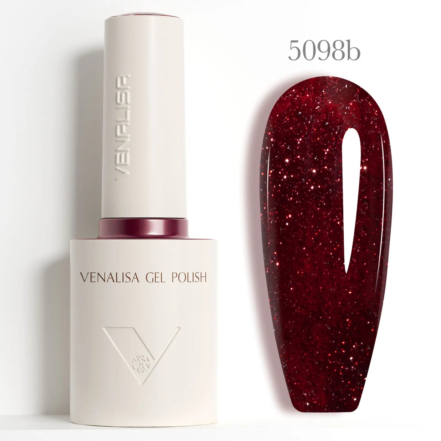 V6 VENALISA 10ml HEMA Free TPO Free Ultra Deep Red Cat Eye Magnet Nail Gel Semi-Permanent Soak Off UV LED Gel Varnish Nails