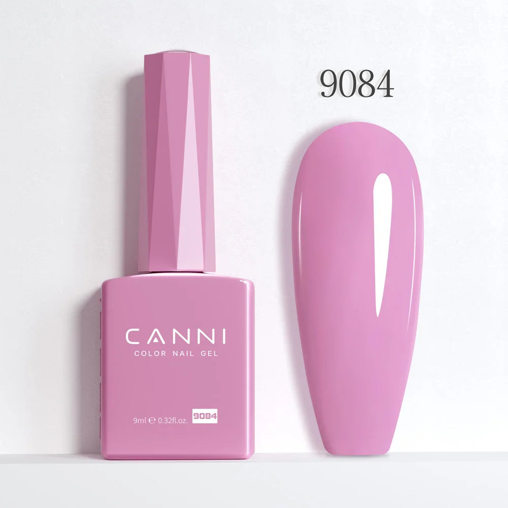 CANNI Hema Free Nail Glue Christmas Decoration Sticker Glue Semi Permanent Soak Off LED UV Nail Gel Polish Red Color Collection