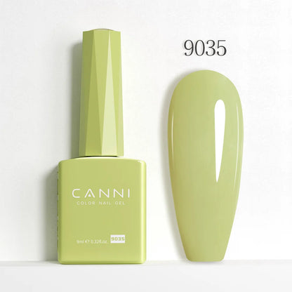 CANNI Hema Free Nail Glue Christmas Decoration Sticker Glue Semi Permanent Soak Off LED UV Nail Gel Polish Red Color Collection