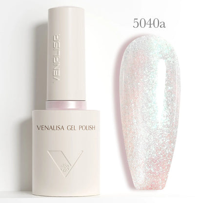 V6 VENALISA 10ml HEMA Free TPO Free Ultra Deep Red Cat Eye Magnet Nail Gel Semi-Permanent Soak Off UV LED Gel Varnish Nails