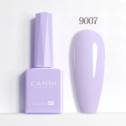 CANNI Hema Free Nail Glue Christmas Decoration Sticker Glue Semi Permanent Soak Off LED UV Nail Gel Polish Red Color Collection
