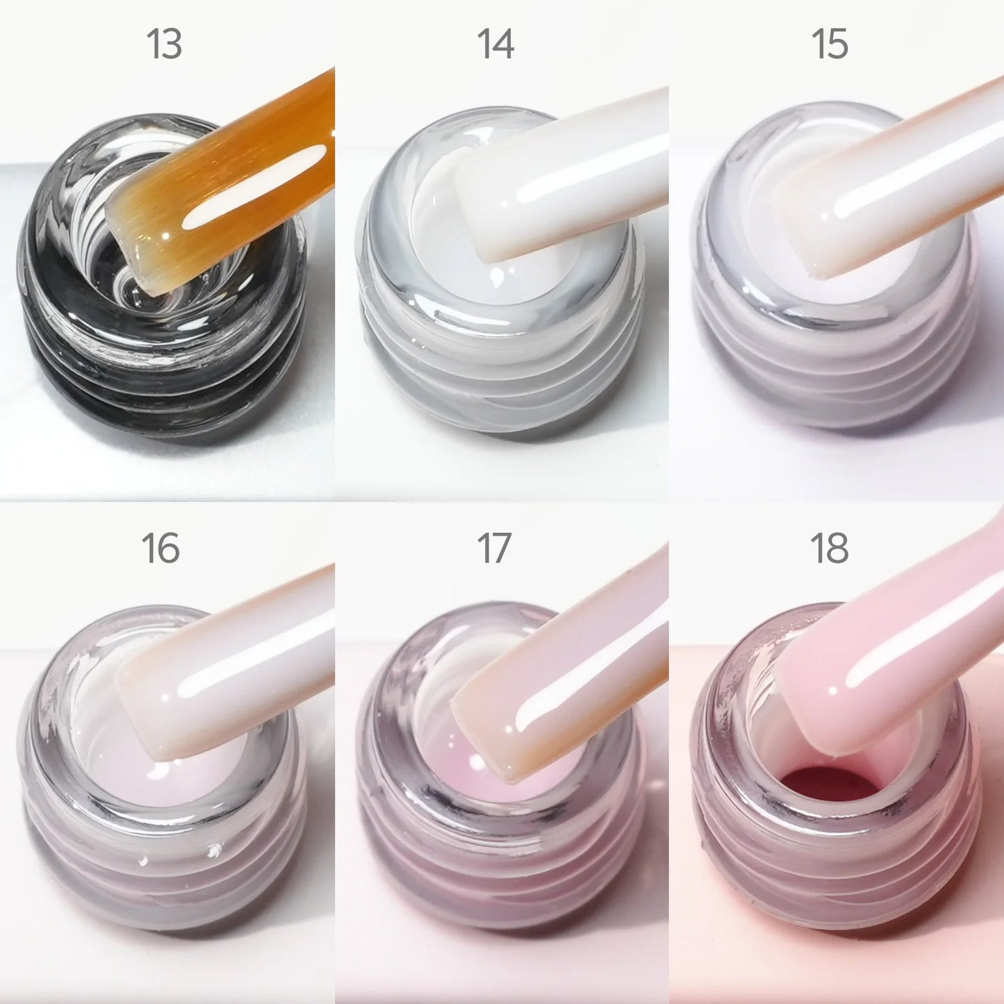 CANNI HEMA TPO FREE 9ml BIAB Colorful Rubber Base Gel UV Construction Quick Builder Nail Gel Polish Kit Self Leveling French Nails