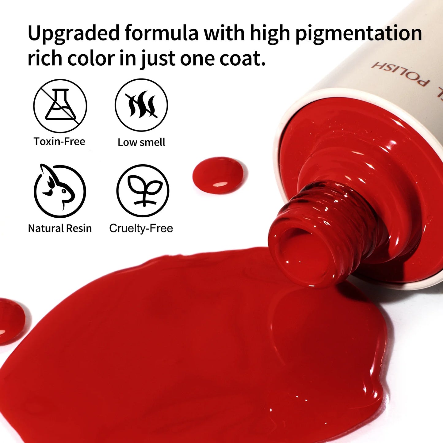 V6 VENALISA 10ml HEMA Free TPO Free Ultra Deep Red Cat Eye Magnet Nail Gel Semi-Permanent Soak Off UV LED Gel Varnish Nails