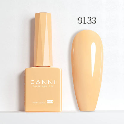 CANNI Hema Free Nail Glue Christmas Decoration Sticker Glue Semi Permanent Soak Off LED UV Nail Gel Polish Red Color Collection