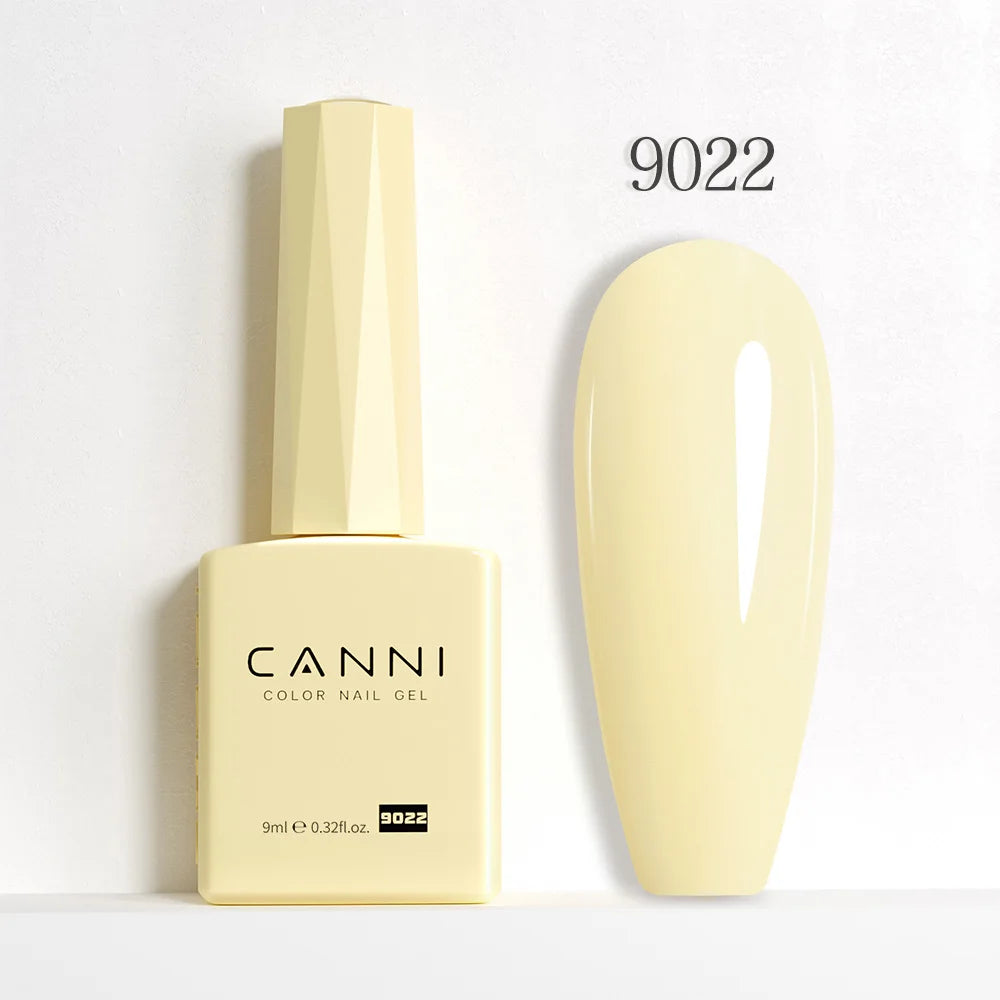CANNI Hema Free Nail Glue Christmas Decoration Sticker Glue Semi Permanent Soak Off LED UV Nail Gel Polish Red Color Collection