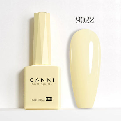 CANNI Hema Free Nail Glue Christmas Decoration Sticker Glue Semi Permanent Soak Off LED UV Nail Gel Polish Red Color Collection