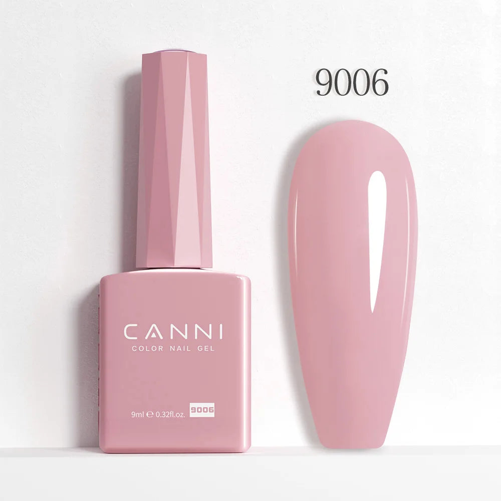 CANNI Hema Free Nail Glue Christmas Decoration Sticker Glue Semi Permanent Soak Off LED UV Nail Gel Polish Red Color Collection