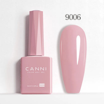 CANNI Hema Free Nail Glue Christmas Decoration Sticker Glue Semi Permanent Soak Off LED UV Nail Gel Polish Red Color Collection