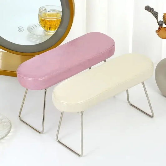 1pc-pose main nail hand pillow tool striped leather holder hand pillow nail salon special comfortable hand cushion hand pillow