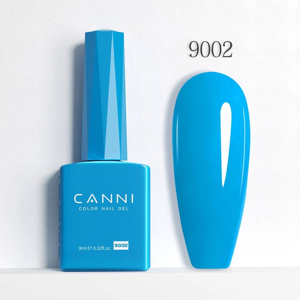 CANNI Hema Free Nail Glue Christmas Decoration Sticker Glue Semi Permanent Soak Off LED UV Nail Gel Polish Red Color Collection