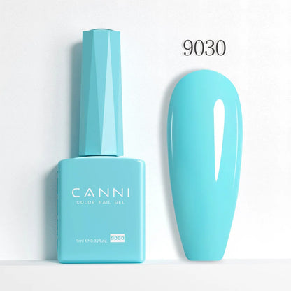CANNI Hema Free Nail Glue Christmas Decoration Sticker Glue Semi Permanent Soak Off LED UV Nail Gel Polish Red Color Collection