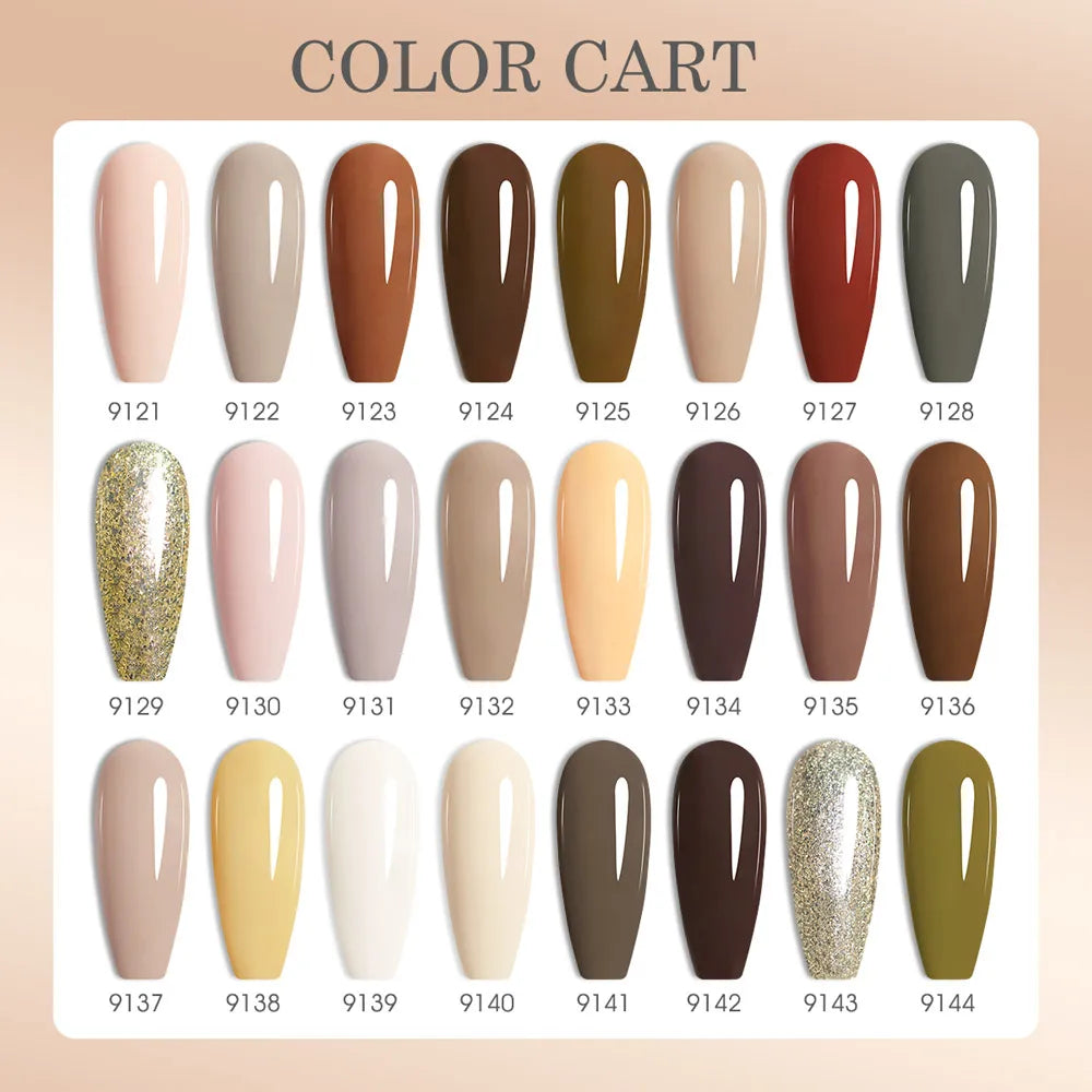 CANNI Hema Free Nail Glue Christmas Decoration Sticker Glue Semi Permanent Soak Off LED UV Nail Gel Polish Red Color Collection