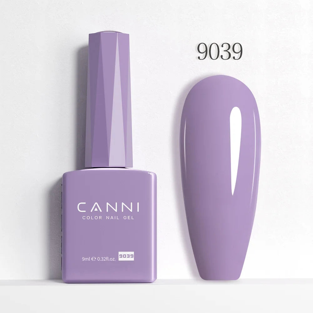 CANNI Hema Free Nail Glue Christmas Decoration Sticker Glue Semi Permanent Soak Off LED UV Nail Gel Polish Red Color Collection