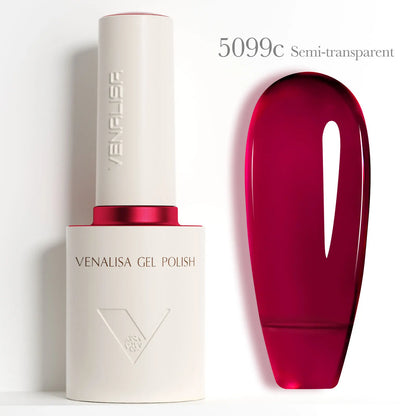V6 VENALISA 10ml HEMA Free TPO Free Ultra Deep Red Cat Eye Magnet Nail Gel Semi-Permanent Soak Off UV LED Gel Varnish Nails