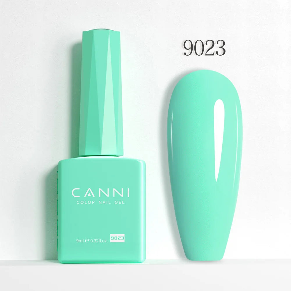 CANNI Hema Free Nail Glue Christmas Decoration Sticker Glue Semi Permanent Soak Off LED UV Nail Gel Polish Red Color Collection