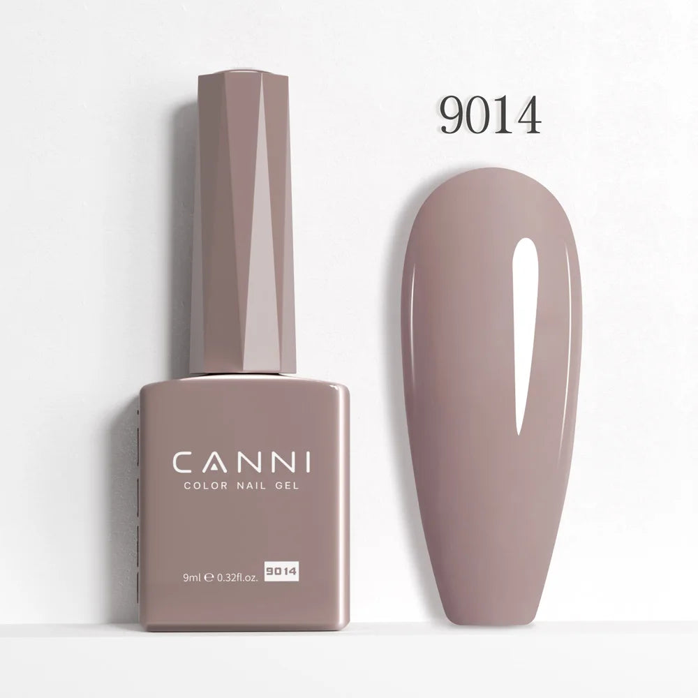 CANNI Hema Free Nail Glue Christmas Decoration Sticker Glue Semi Permanent Soak Off LED UV Nail Gel Polish Red Color Collection
