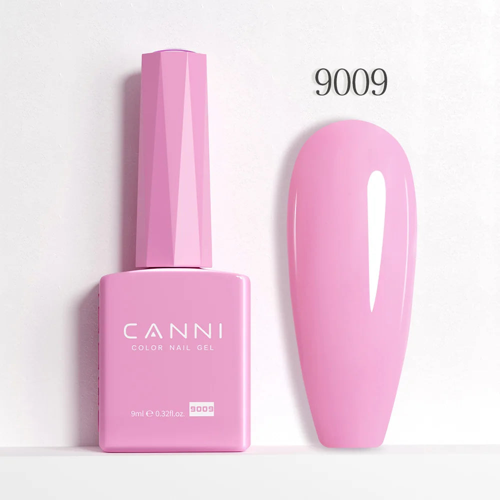 CANNI Hema Free Nail Glue Christmas Decoration Sticker Glue Semi Permanent Soak Off LED UV Nail Gel Polish Red Color Collection