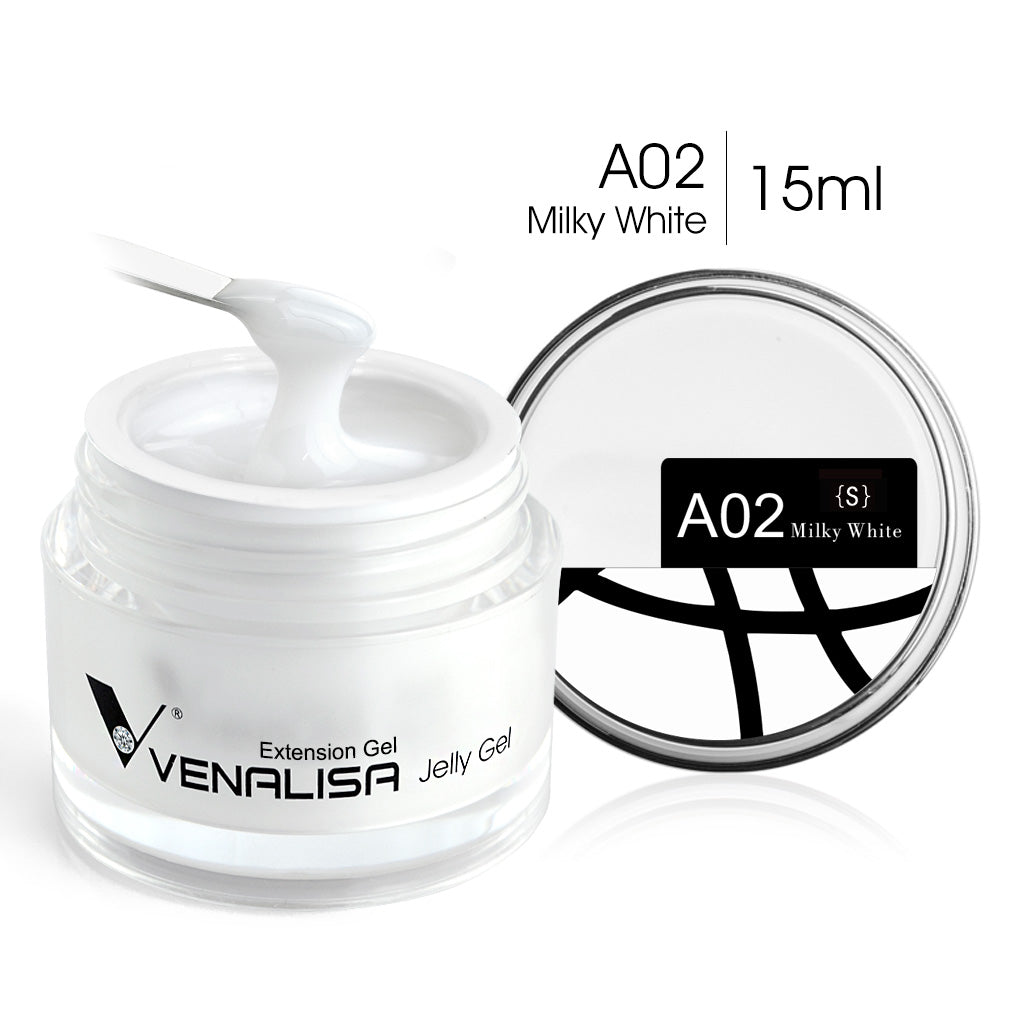 Hard Jelly Builder Nail Extend Gel Venalisa Poly Nail Gel 15ml Nail Art French Gel Gum Clear Camouflage UV Construction Gel