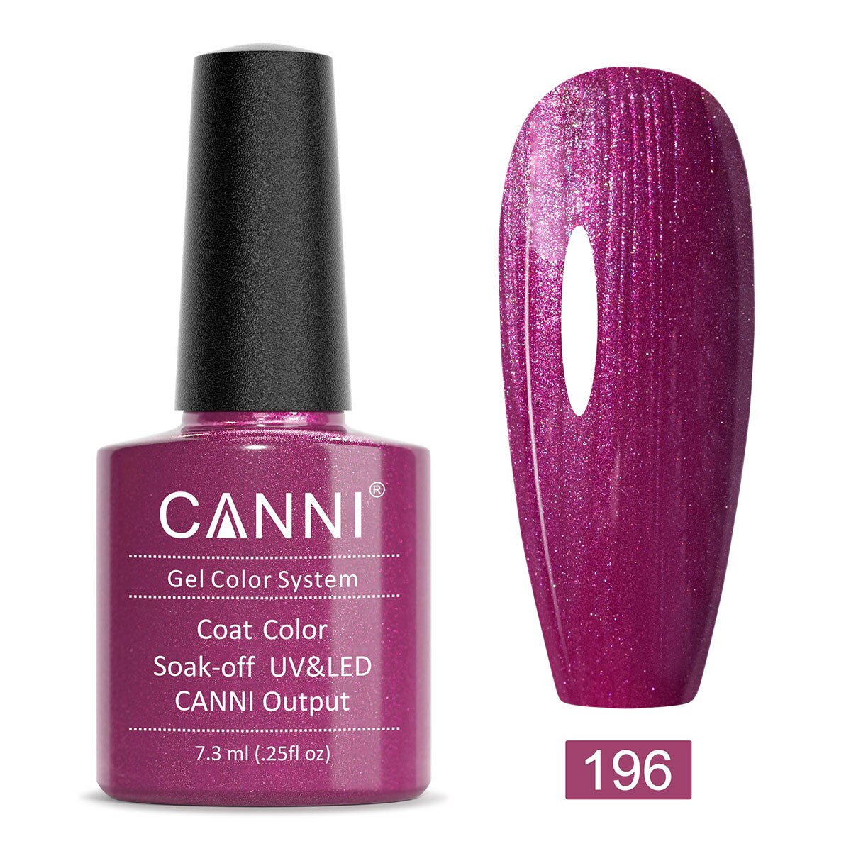 CANNI Gel Varnish Color ref128-227 Series UV LED Lamp 7.3ml