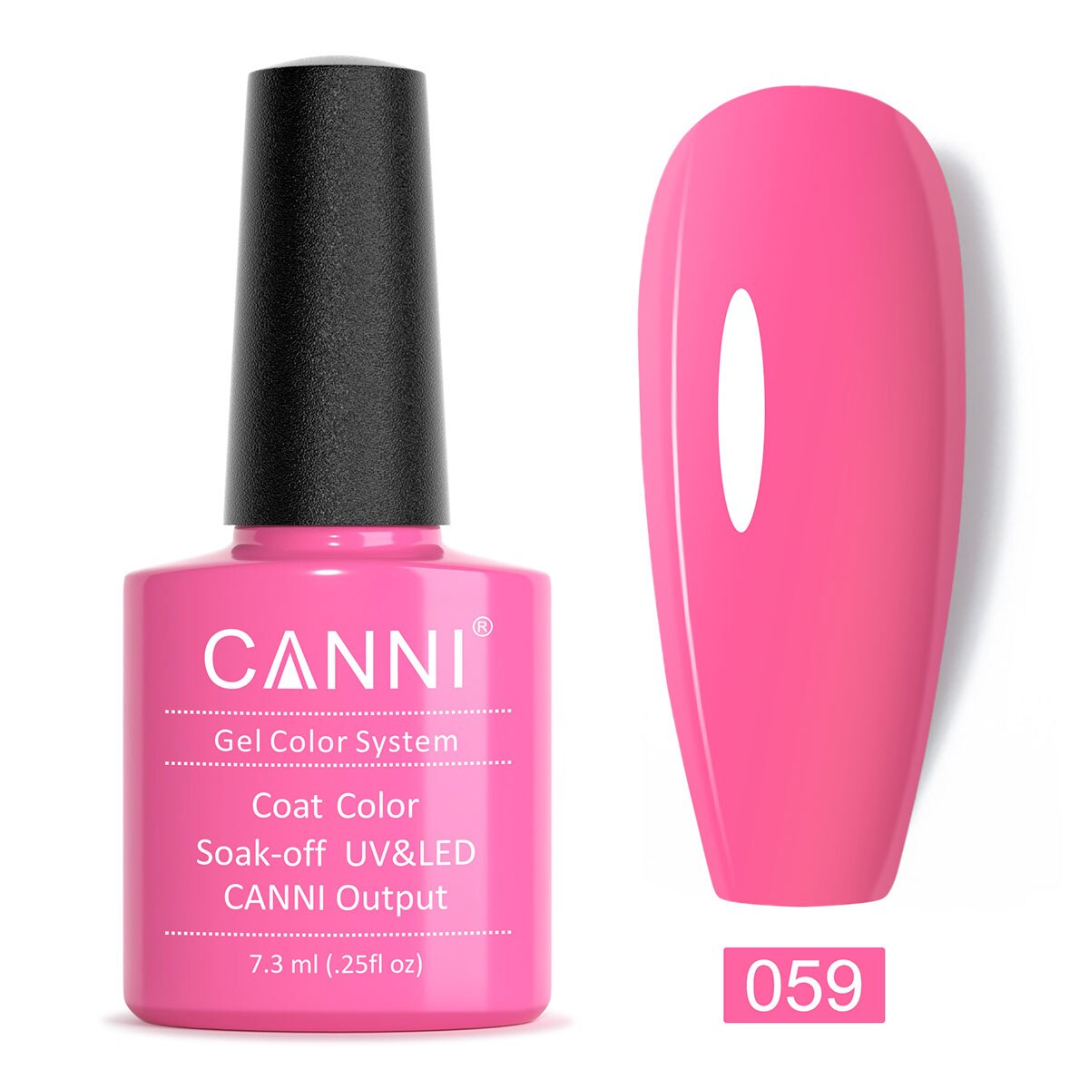 CANNI Gel Varnish Color ref 001-100 Series UV LED Lamp 7.3ml