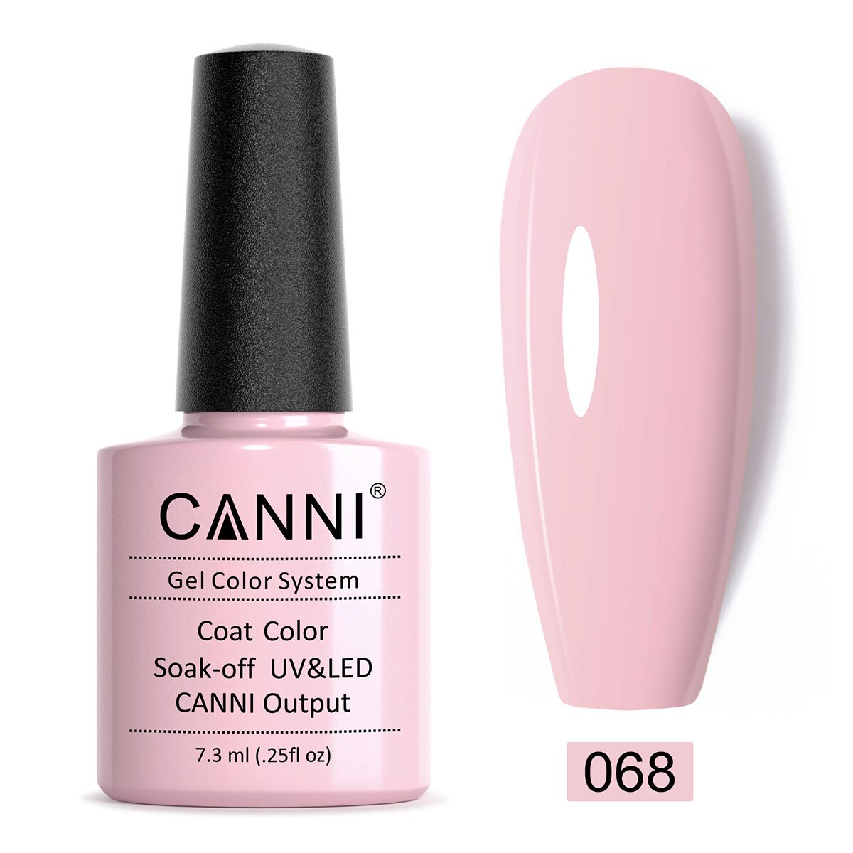 CANNI Gel Varnish Color ref 001-100 Series UV LED Lamp 7.3ml