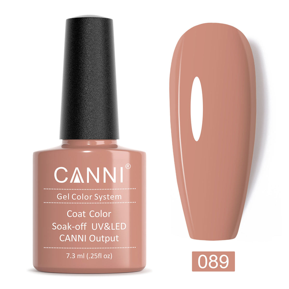 CANNI Gel Varnish Color ref 001-100 Series UV LED Lamp 7.3ml